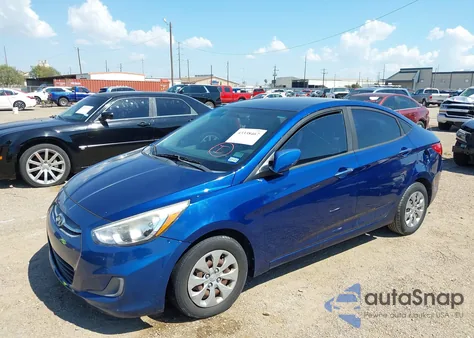 2016 Hyundai Accent Se from USA, damaged, VIN KMHCT4AE1GU165379